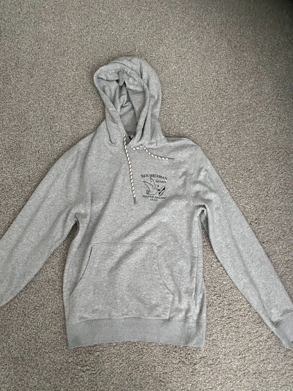 Ben Sherman Grey Hoodie Size Small